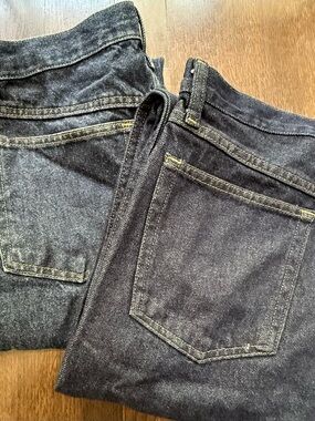 2 Pair Wrangler Rustler Men's Straight Jeans in Dark Wash size 33x30